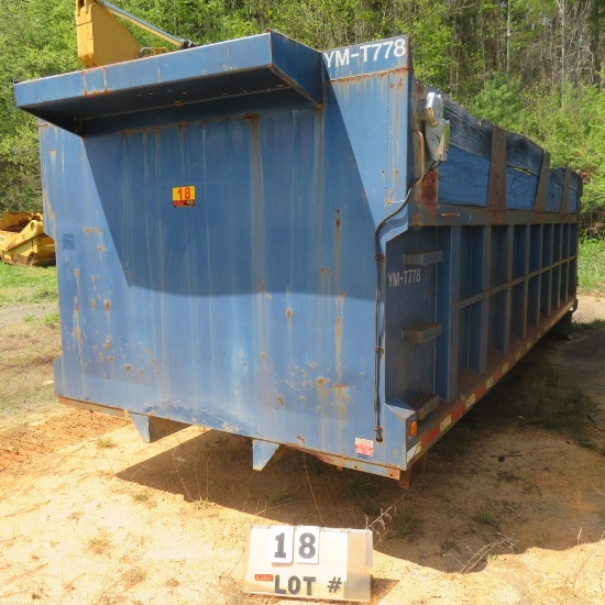 Fontaine Mdl. C20-51 Steel Truck Bed, 20' 19-28 Yard Cap.