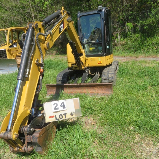 2008 Caterpillar 304CCR Excavator w/Cap & Thumb, 9528 Hrs., S/N FPK0322