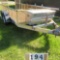 2-Axle 12'x6' Trailer w/Ramps Electric Axle Brake, Pental Hitch