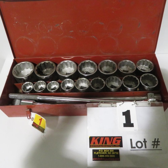 Northern 21 Pc. 1" Socket Wrench Set