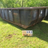 Roll-Off Dumpster 12 Yards, 16'x8'x48