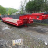 1998 Witzco Challenger Mdl. RG-35 Lowboy Trailer 35-Ton Cap., 11R22.5 Tires