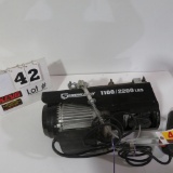 Strongway 120 Electric Winch, 2200# Cap.