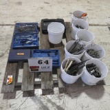 Pallet of miscellaneous tools