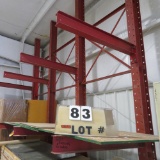 16'x16'x4' Metal Material Rack