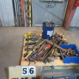 Pallet of Misc. w/Hammers, , Turnbuckles & Levels