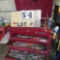 Snap-On Tool Box filled with Misc. Tools & (2) Creepers
