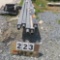 (5) Light Poles w/Lights & Accessories 20' Poles w/150 Watt LED Lights