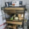 Rack w/Contents:  (2) Boxes of Slim Recessed Light 12-Pak, 6