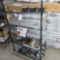 Rack w/Contents:  Castor Wheels, Roller Chain, Axle Stops, Aluminum Mountin