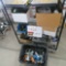 Rack w/ Contents:  Drill Bits, Allen Wrenches, Portable Ozone Generator, El