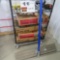 Rack w/Contents:  Projection Screen, Concrete Screed, Pump Jacks, ATV Winch
