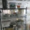 Rack w/Contents:  Ken Brown Electric Heater, Deck Screws, Dry Wall Screws,
