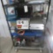 Rack w/Contents:  Flourescent Light w/Extra Bulbs Circulators for Fresh Wat