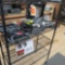 (2) Racks w/Contents:  Kwikset Door Lock Jig, Ryobi Sander, 12-Volt Impact