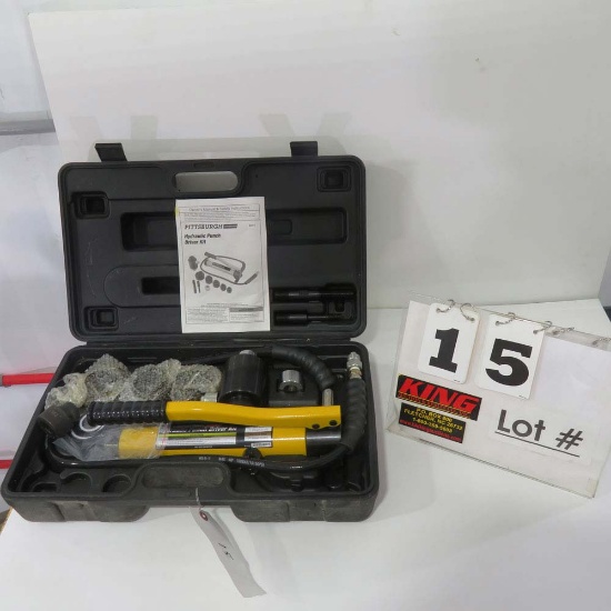 Pittsburgh hydraulic Punch Driver Kit 34" to 2"