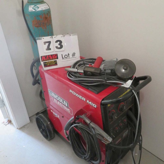 Lincoln Electric Power Mig 256 Wire Welder