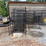 Large Lot of Shelving & racks Some New & Some with Castors