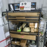 Rack w/Contents:  (2) Boxes of Slim Recessed Light 12-Pak, 6