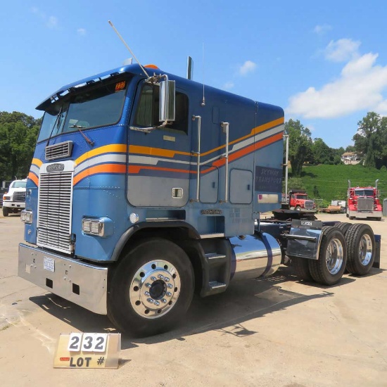 "1989 Freightliner Road Tractor COE 444 Cummins Engine, Eaton 13-Spd. Trans