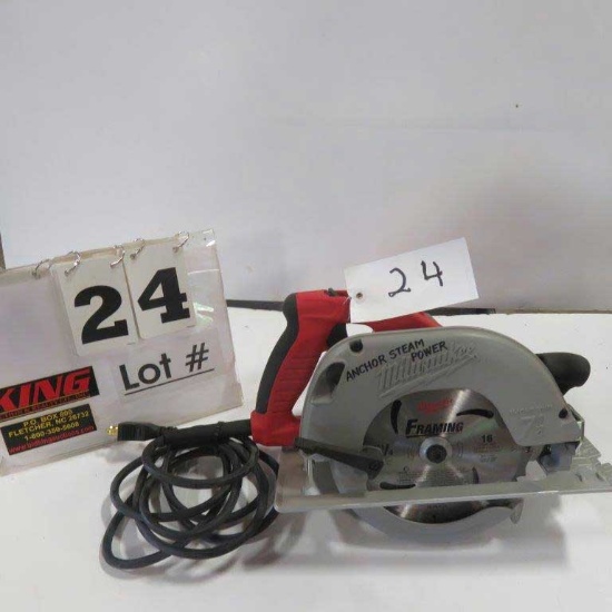 New Milwaukee 7 1/4" Tilt Lock Framing Saw