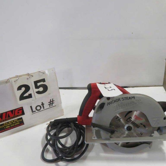 Used Milwaukee 7 1/4" Tilt Lock Framing Saw