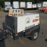 Sullair 185 Air Compressor, Perkins 4-Cyl. Turbo Charged Diesel Engine, Mdl