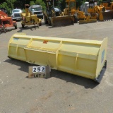 Snow Wolf Ultra Series USP-120 10' Snow Plow Fits Skid Steer (Never Used)