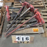 (3) Ridgid 460 Tri Stands