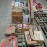 (3) Pallets of Concrete Tools & Materials