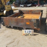 Dump Bed 7' Wide x 9' Long