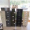 (4) File Cabinets w/(4) File Cards