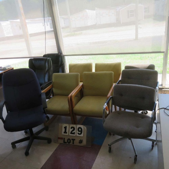 (10) Office Chairs