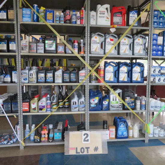 (20) Gallons of Mixed Oil - Rotella, Mobile & Valvoline. Approx. (75) Qts. of Oil & Misc. Fluids (De