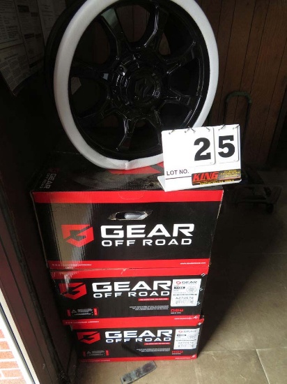 Gear Off-Road Wheels Style 772B Size 18x9 Offset +18 Bolt Circle 6x135/6x5.50 CB106.2