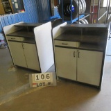 (2) Service Writers' Desks