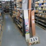 Shelves w/Contents:  Gaskets, A/C Parts, Fuel Pump Water Pump, Brake Parts, Rotors, Pads, Brake Boos