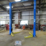 Atlas 2-Post Lift, Mdl. PV15PX, 15,000# Cap. S/N 222102407