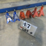 (6) Jack Stands (Some Need Repair)