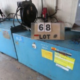 200-Gal. Oil Tank w/Pump, Hose Reel & Meter
