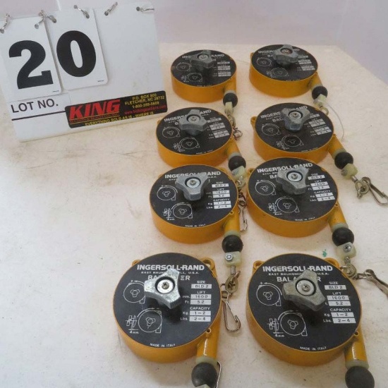 (8) Ingersoll Rand BLD2 Balancers