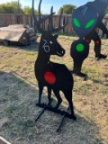 single deer target