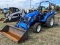 NEW HOLLAND  TC45A W/LOADER AND BACKHOE