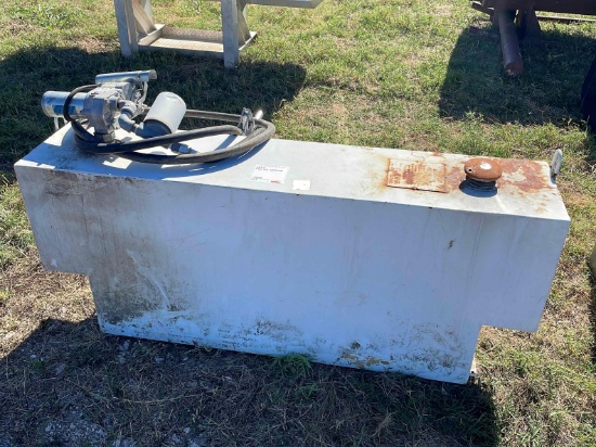 100 GALLON FUEL CELL W/PUMP