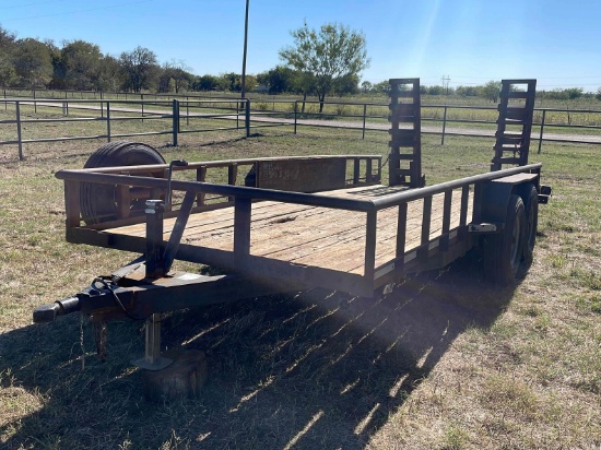 18â€™ BUMPER PULL  W/RAMPS