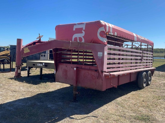 1996 CM  20X6 STOCK TRAILER
