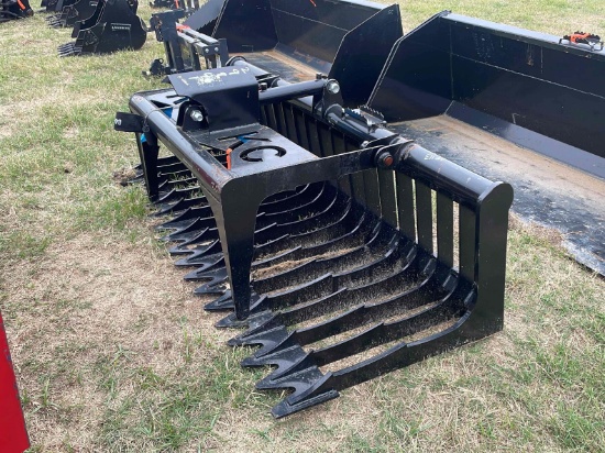 SKID STEER GRAPPLE BUCKET