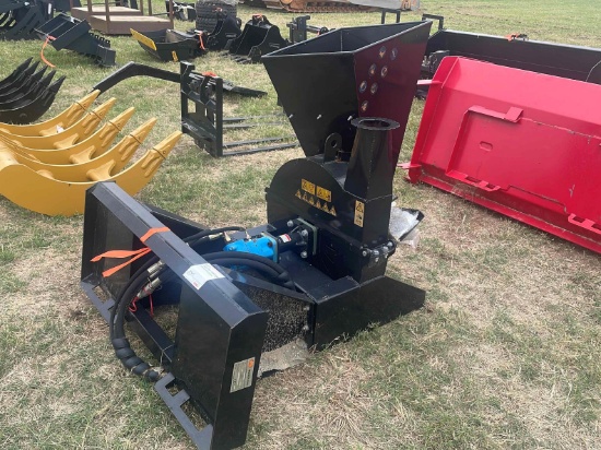 SKID STEER WOOD CHIPPER