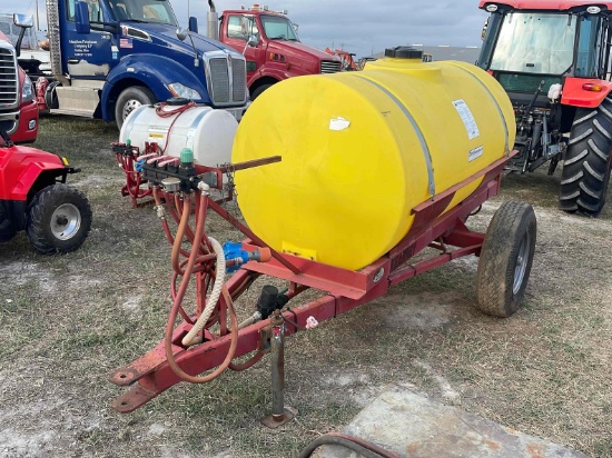 500 GALLON PULL BEHIND SPRAYER
