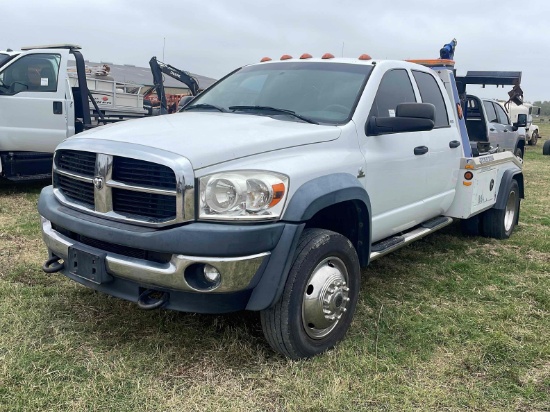 2008 DODGE  RAM 4500 TOW TRUCK